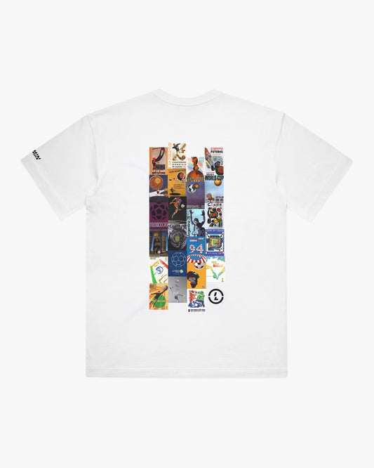 Cups Tee - White