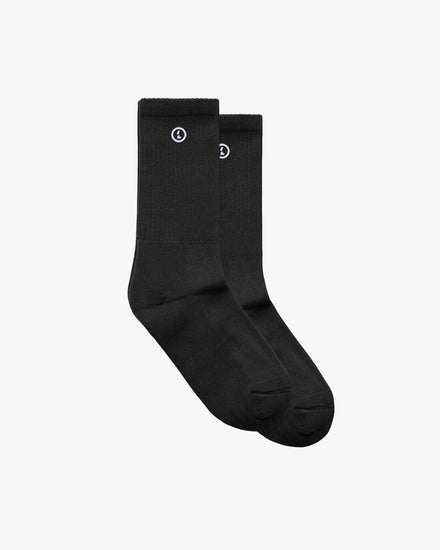 Black sock back