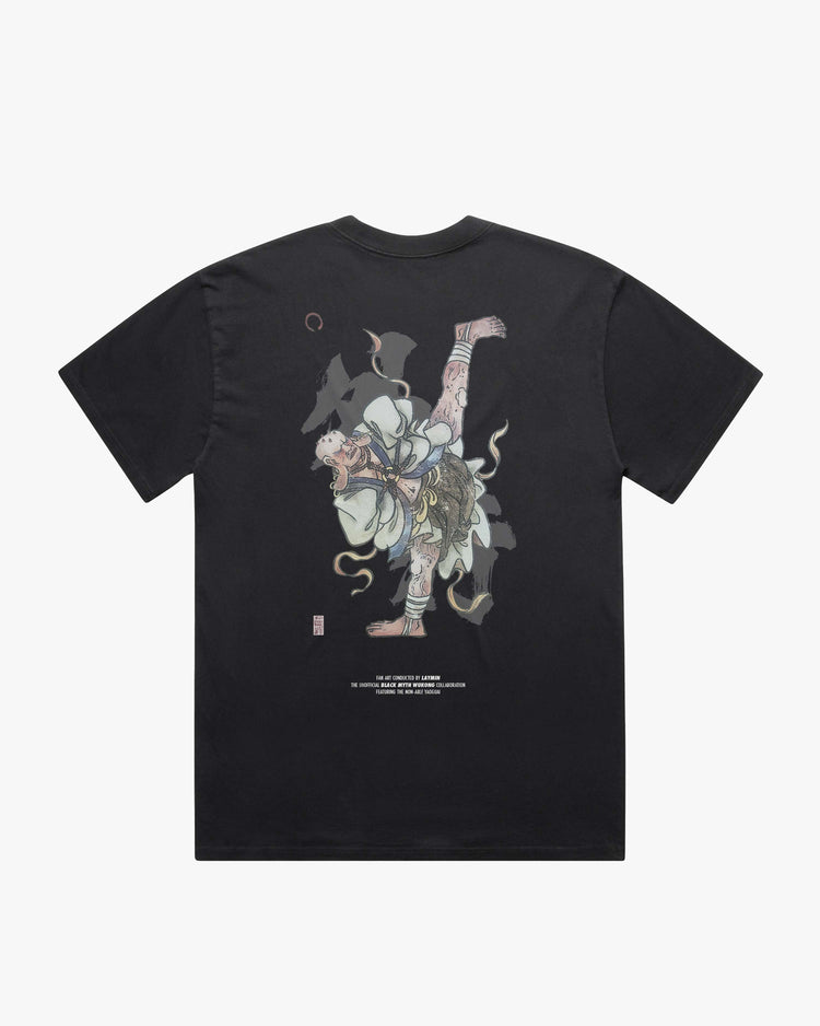 Back t-shirt mock of non-able design