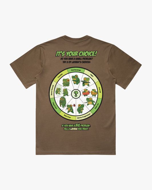 Kels Tee - Walnut