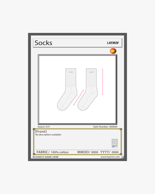 Socks Template