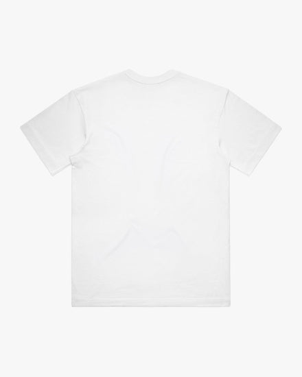 White t-shirt blank back