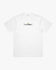 White t-shirt with 'LAYMIN' logo on the chest