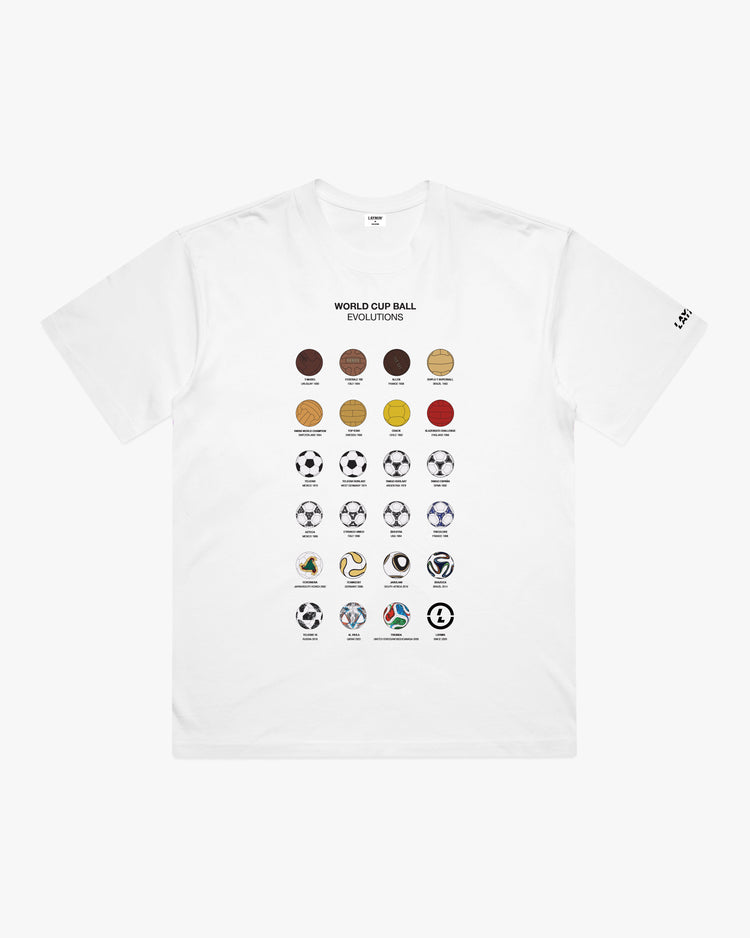 Cups Tee - White