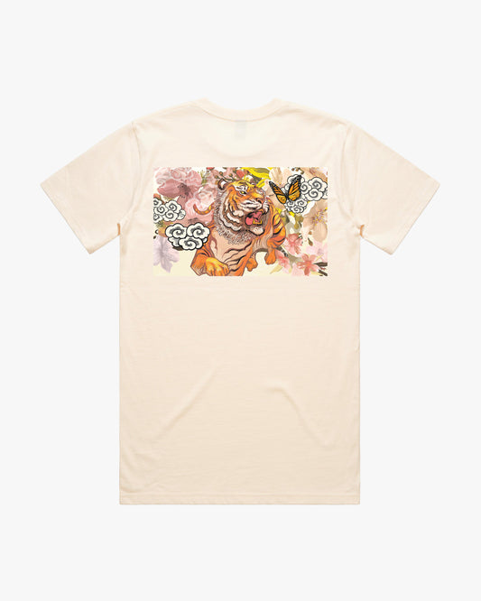 Tigre Tee - Bone