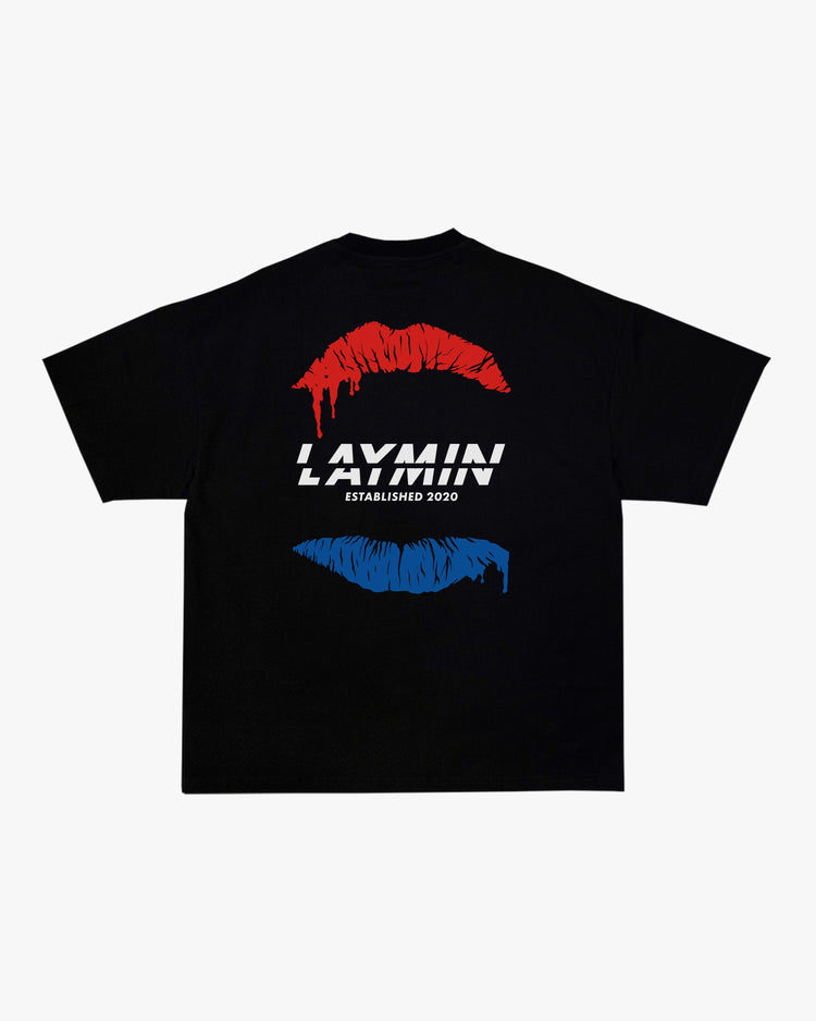 Lips Tee - Black