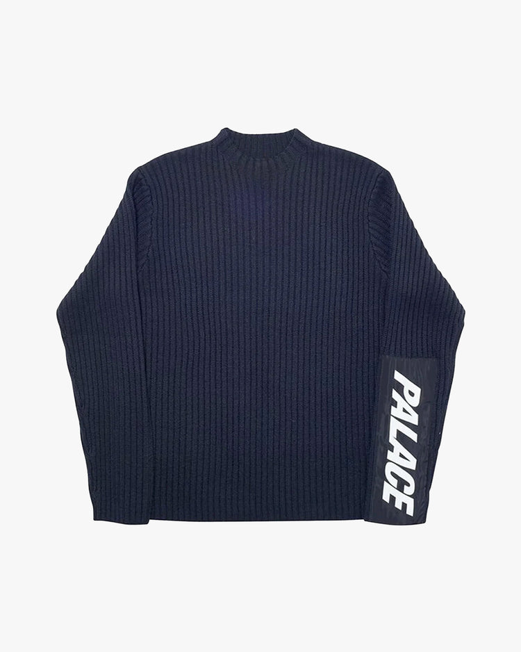 Jumbotronic Crew Sweater - Navy