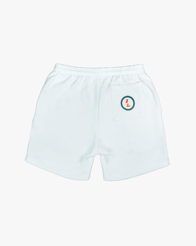 711 Sweatshort - White