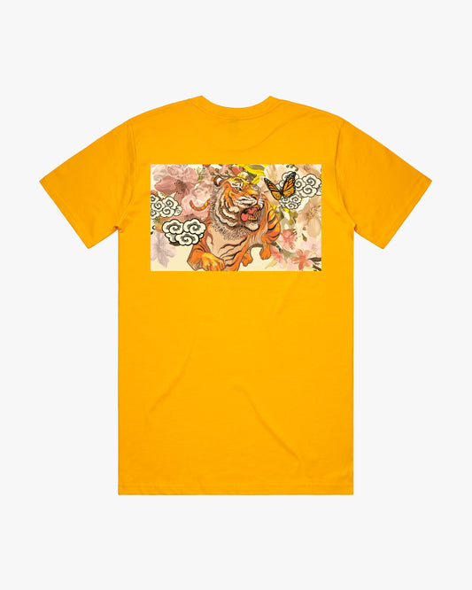 Tigre Tee - Gold